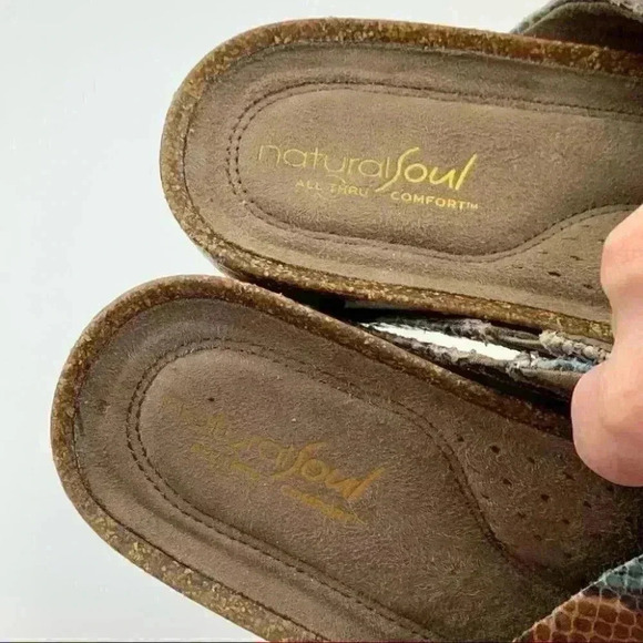 Natural soul sandals size 7.5 37.5 Kyra Flatforms - Picture 9 of 11